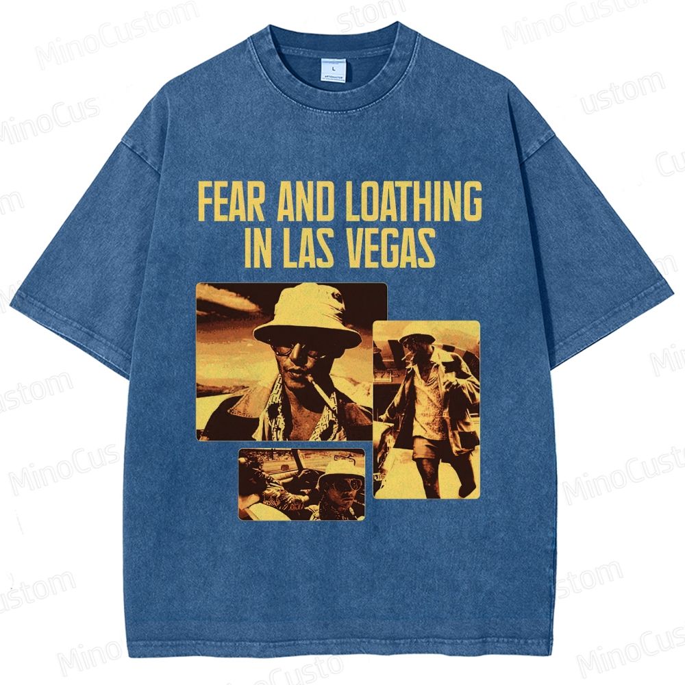 Fear and Loathing in Las Vegas Vintage Washed Movie T - Shirt