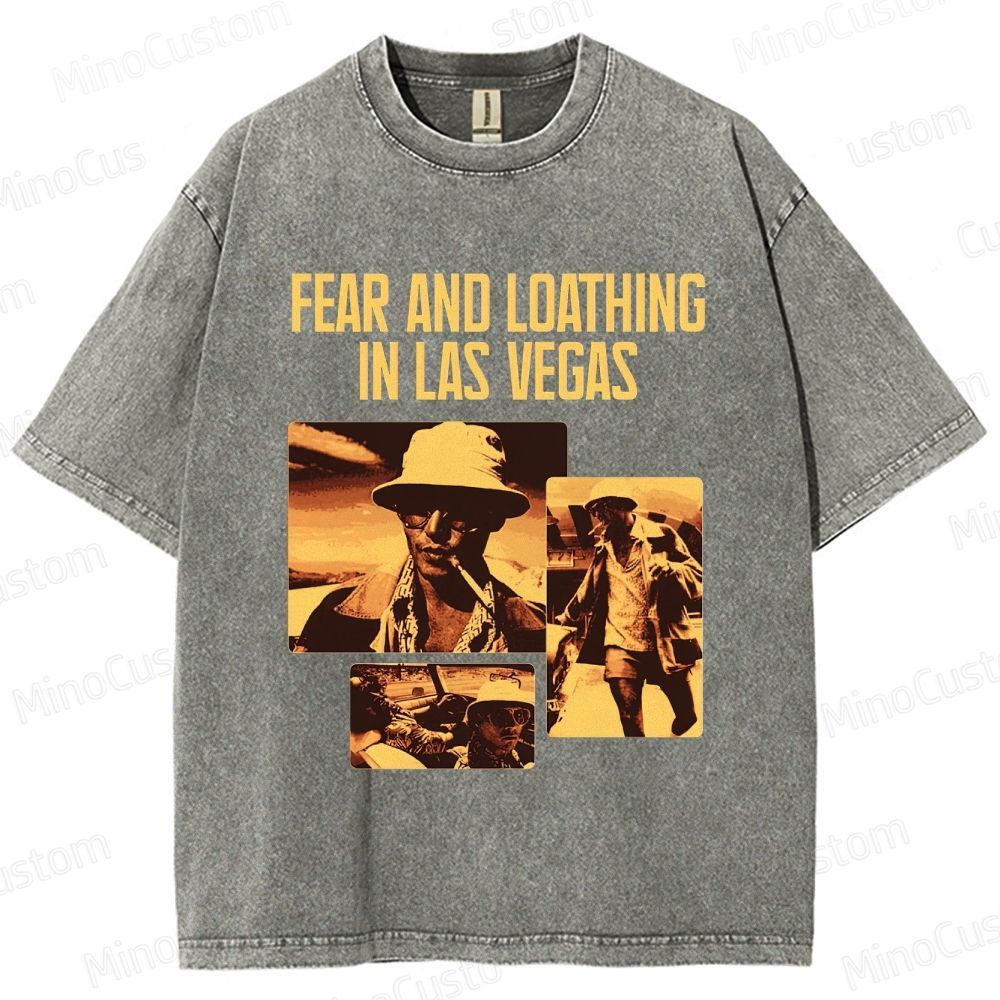 Fear and Loathing in Las Vegas Vintage Washed Movie T - Shirt