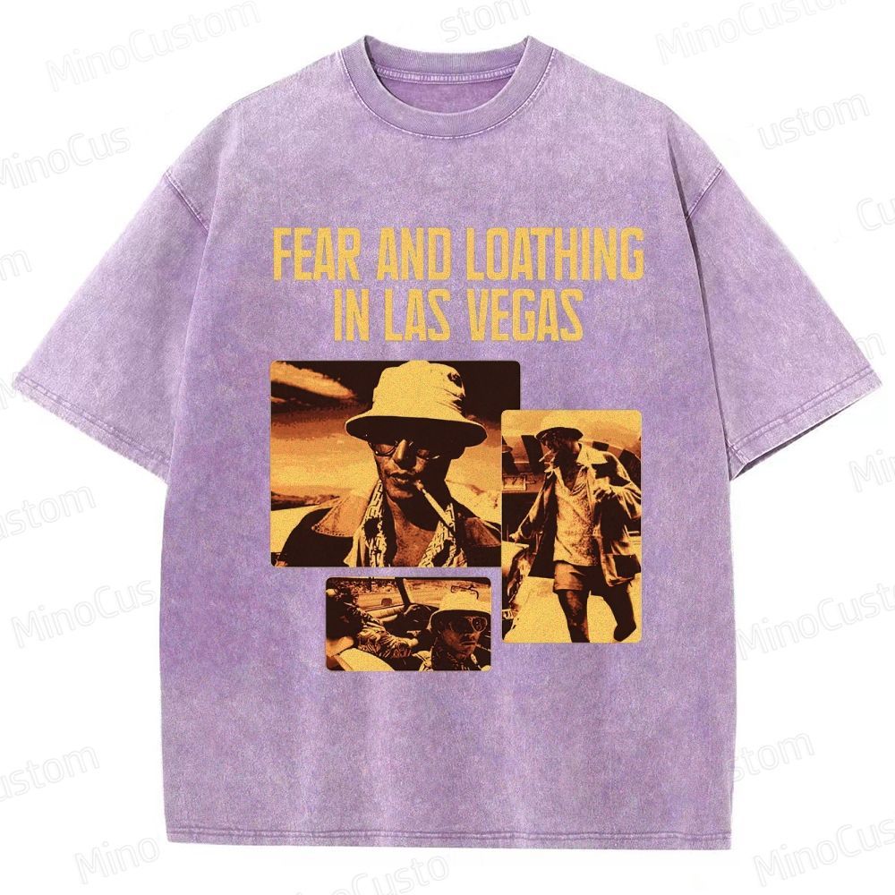 Fear and Loathing in Las Vegas Vintage Washed Movie T - Shirt