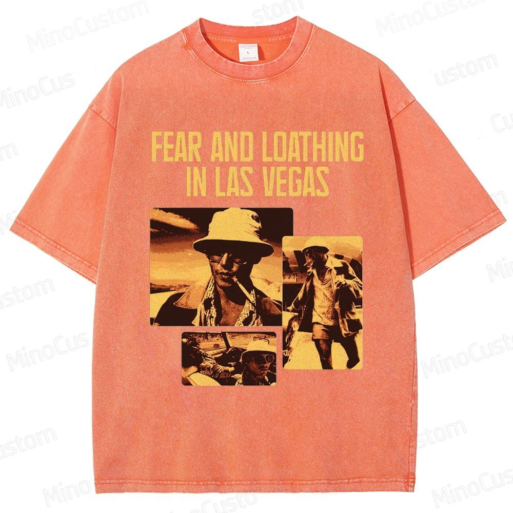 Fear and Loathing in Las Vegas Vintage Washed Movie T - Shirt