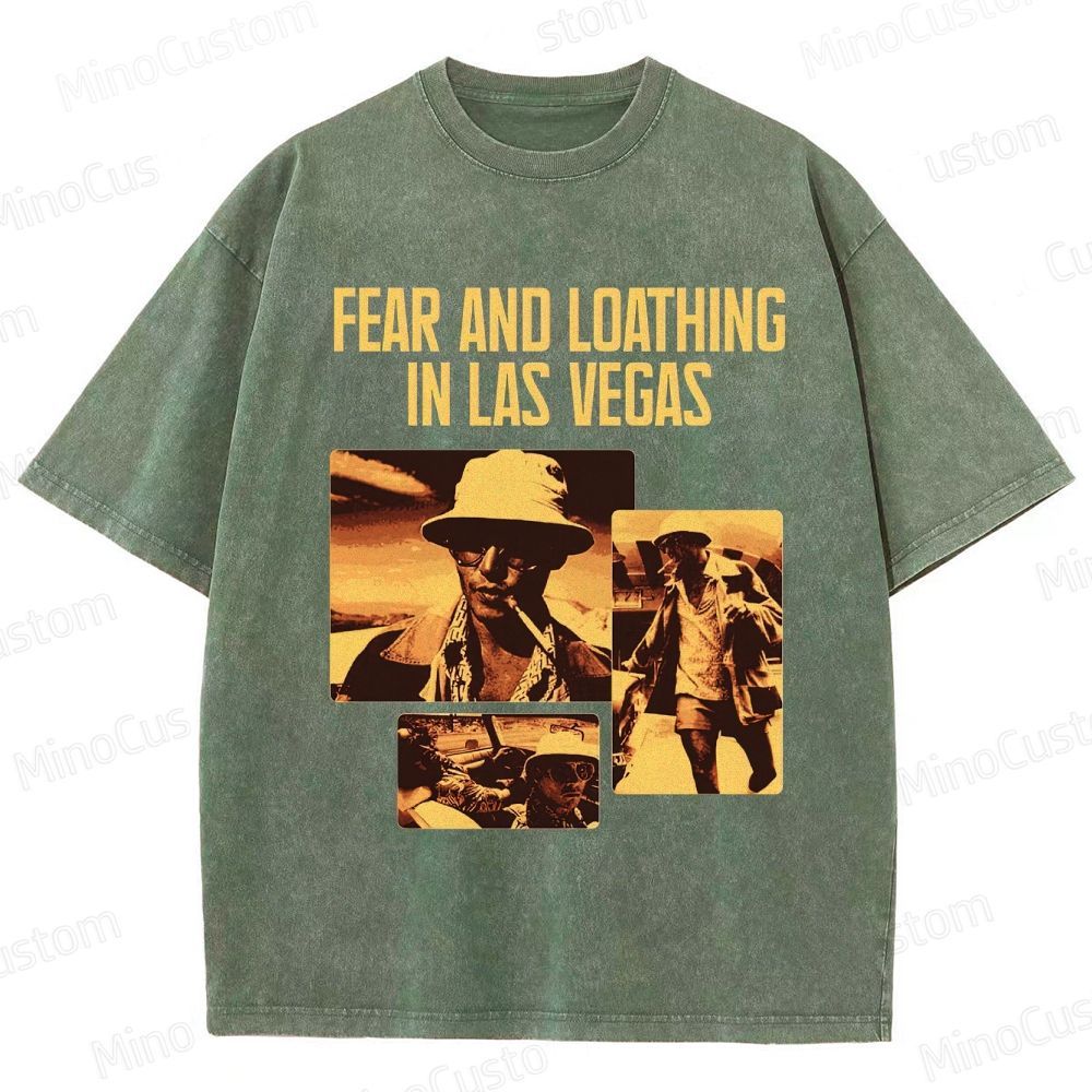 Fear and Loathing in Las Vegas Vintage Washed Movie T - Shirt