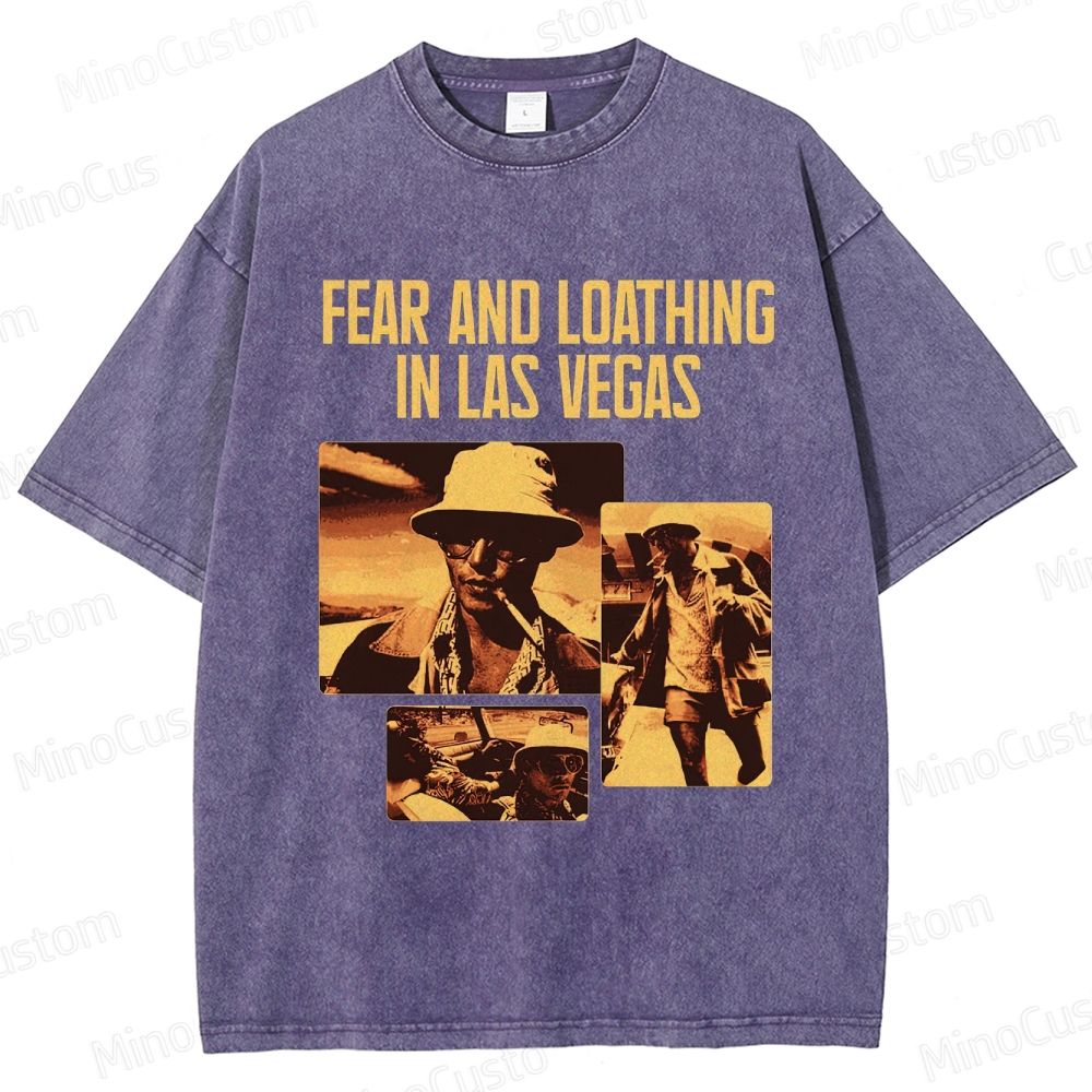 Fear and Loathing in Las Vegas Vintage Washed Movie T - Shirt