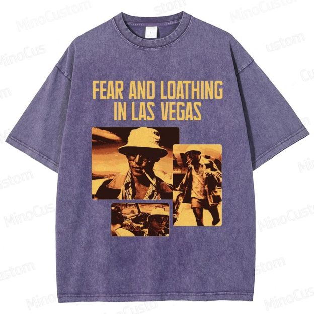 Fear and Loathing in Las Vegas Vintage Washed Movie T - Shirt