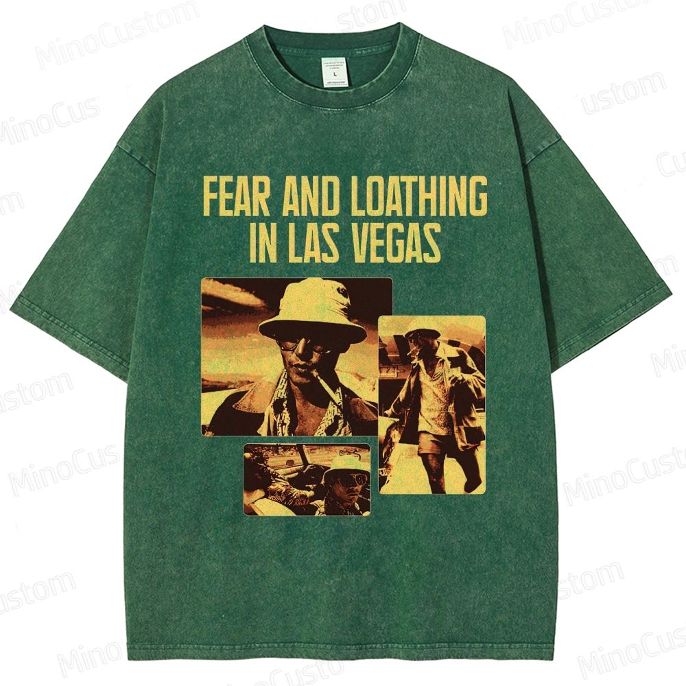 Fear and Loathing in Las Vegas Vintage Washed Movie T - Shirt
