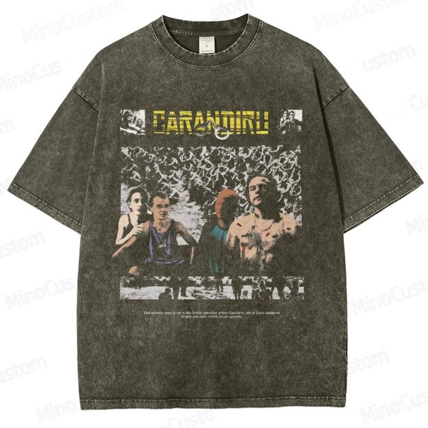Carandiru Vintage Washed Movie T - Shirt