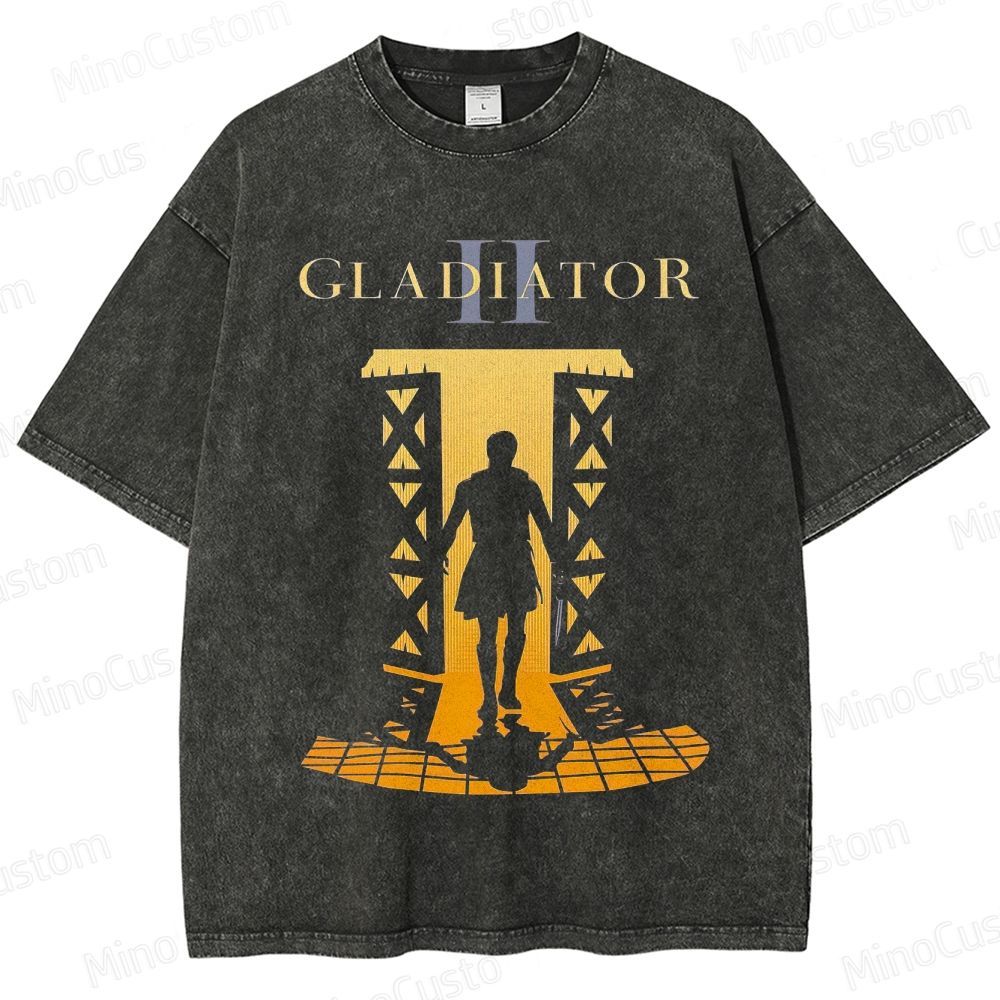 Gladiator II Vintage Washed Movie T - Shirt
