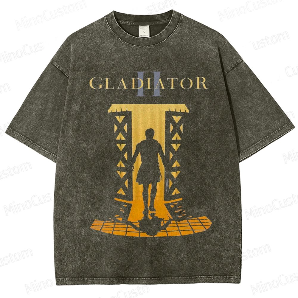 Gladiator II Vintage Washed Movie T - Shirt