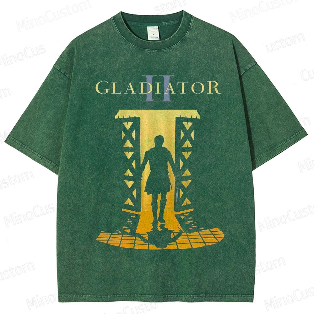 Gladiator II Vintage Washed Movie T - Shirt