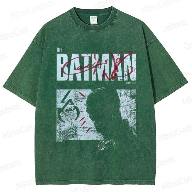 The Batman Vintage Washed Superhero Movie T - Shirt
