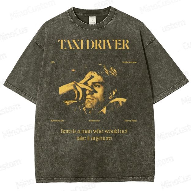 Taxi Driver Movie Washed T-Shirt 