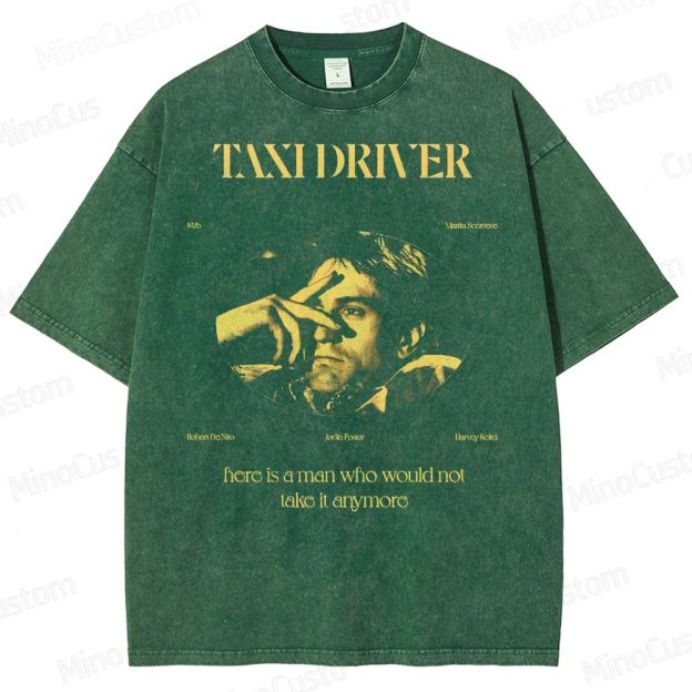 Taxi Driver Movie Washed T-Shirt 