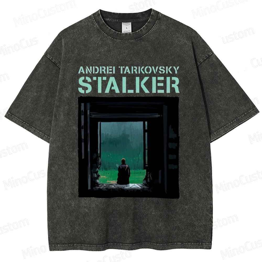 Andrei Tarkovsky's Stalker Vintage Washed Movie T - Shirt