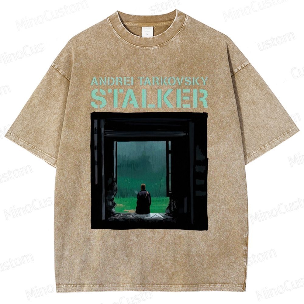Andrei Tarkovsky's Stalker Vintage Washed Movie T - Shirt