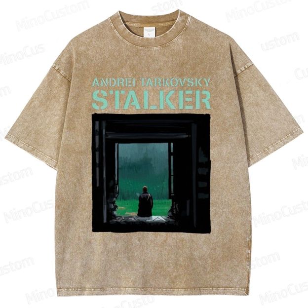 Andrei Tarkovsky's Stalker Vintage Washed Movie T - Shirt
