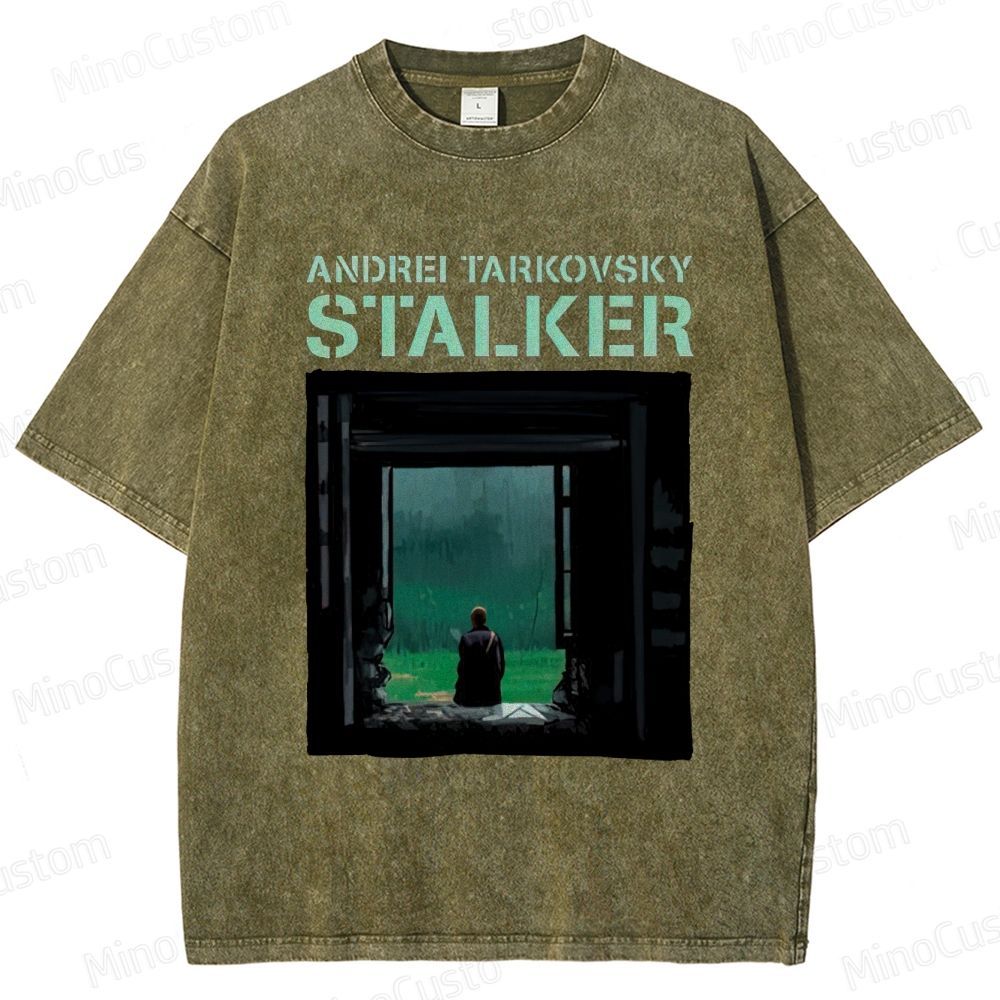 Andrei Tarkovsky's Stalker Vintage Washed Movie T - Shirt