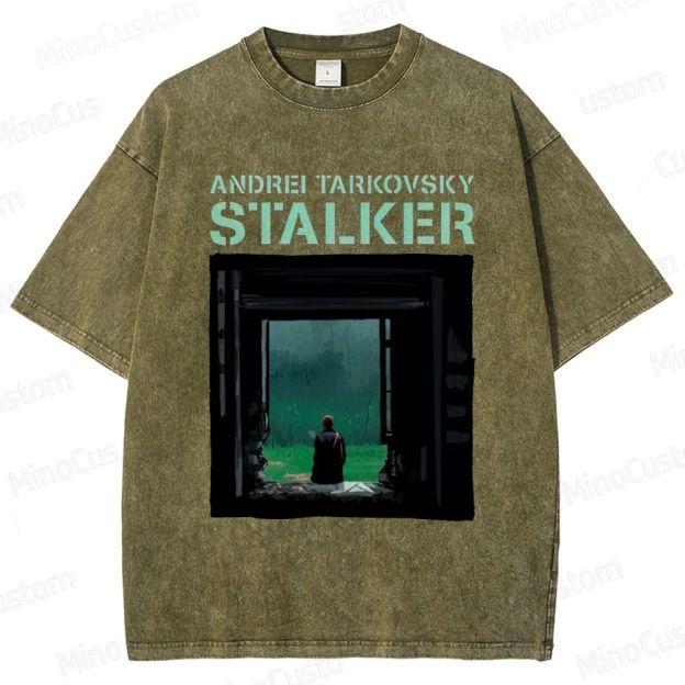 Andrei Tarkovsky's Stalker Vintage Washed Movie T - Shirt