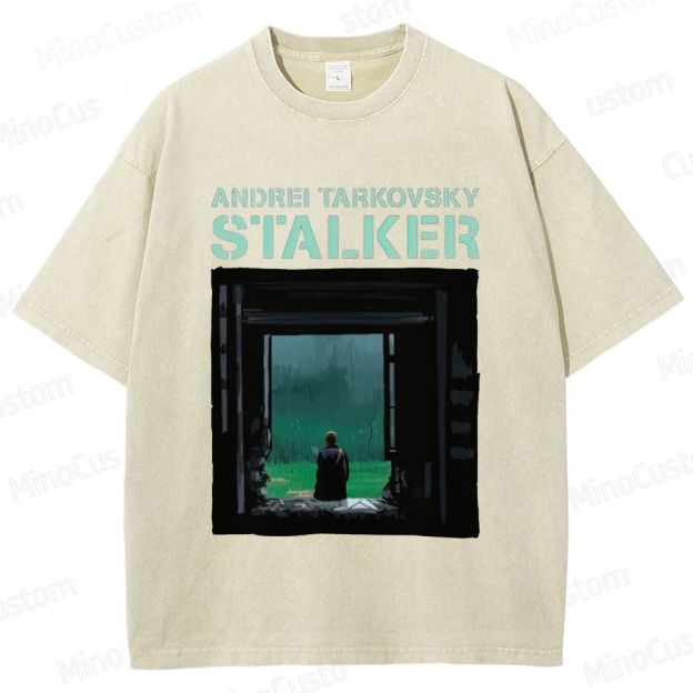 Andrei Tarkovsky's Stalker Vintage Washed Movie T - Shirt