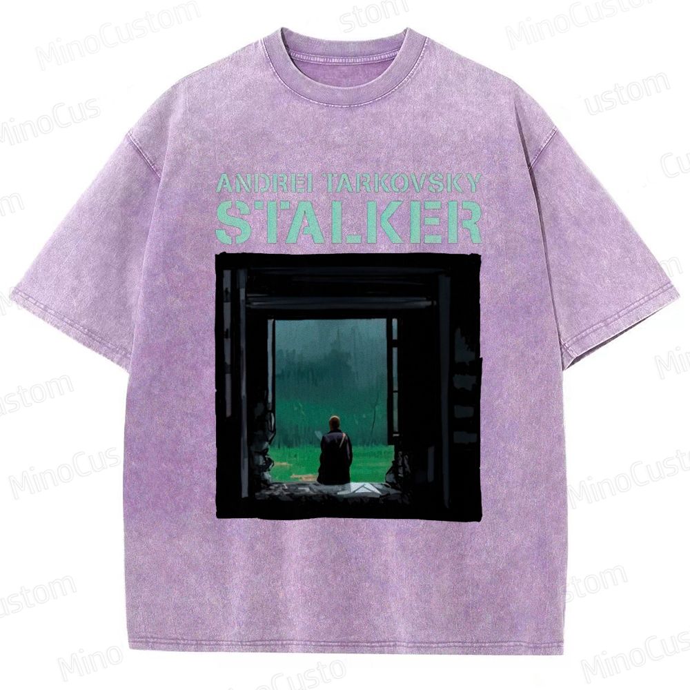 Andrei Tarkovsky's Stalker Vintage Washed Movie T - Shirt
