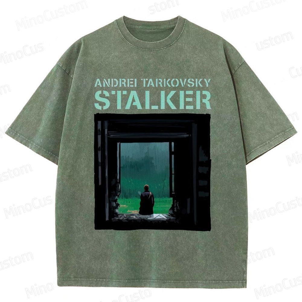 Andrei Tarkovsky's Stalker Vintage Washed Movie T - Shirt