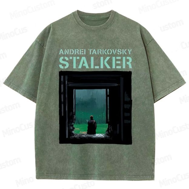 Andrei Tarkovsky's Stalker Vintage Washed Movie T - Shirt