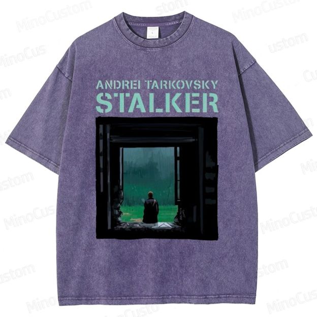 Andrei Tarkovsky's Stalker Vintage Washed Movie T - Shirt
