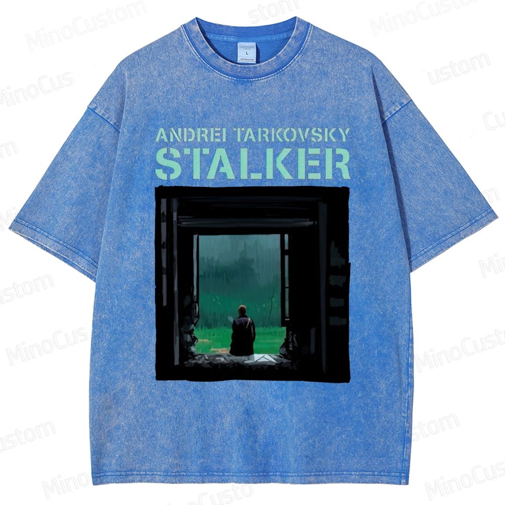 Andrei Tarkovsky's Stalker Vintage Washed Movie T - Shirt