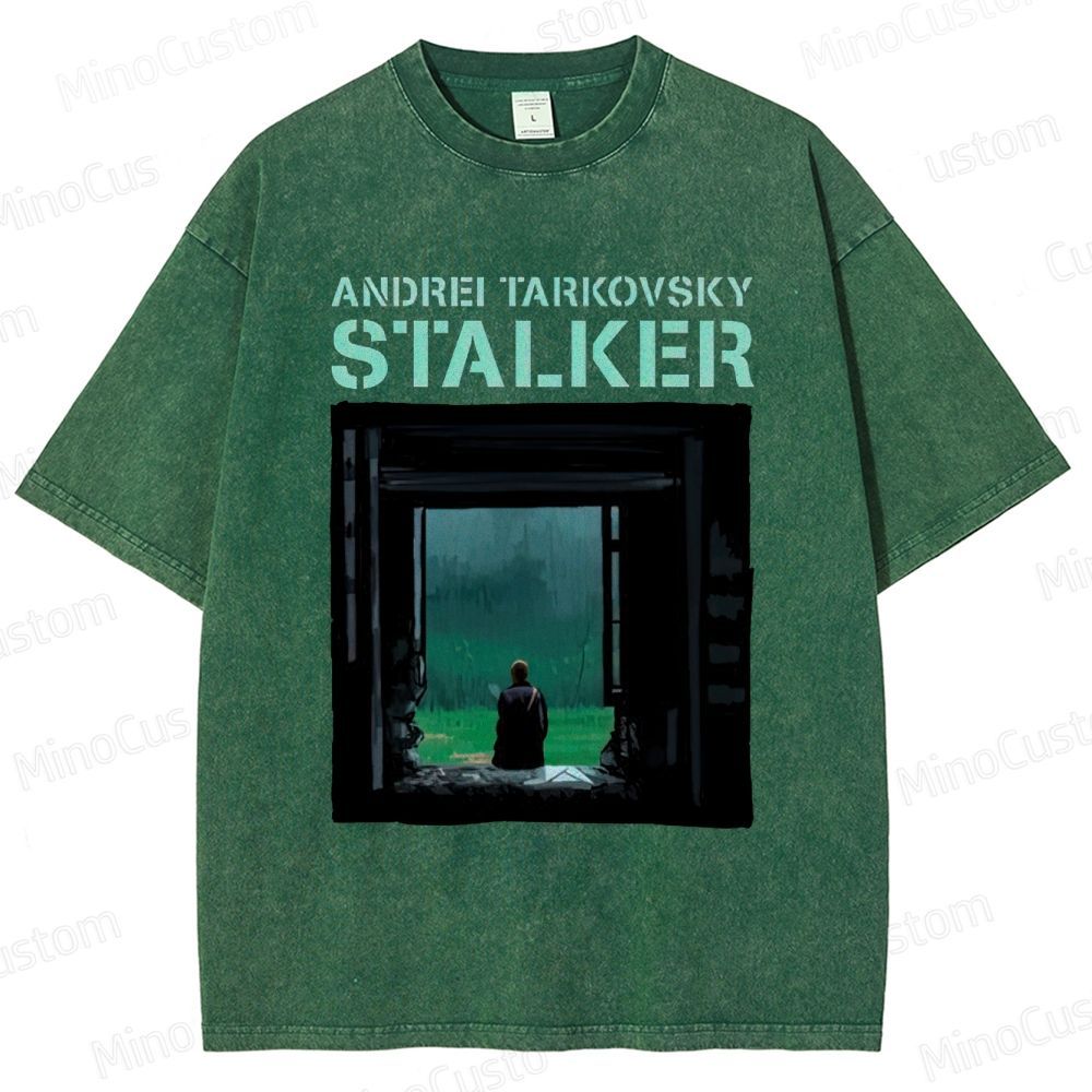 Andrei Tarkovsky's Stalker Vintage Washed Movie T - Shirt