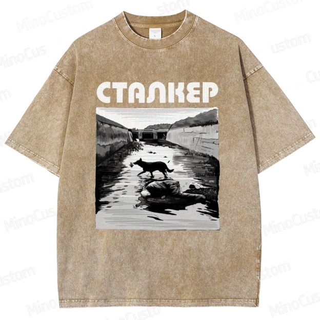 Stalker Vintage Washed Movie T - Shirt