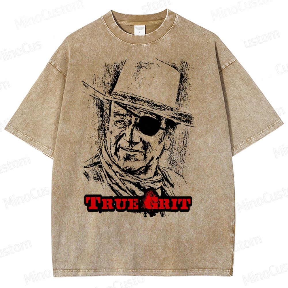 True Grit Tribute Classic  Washed T-Shirt 
