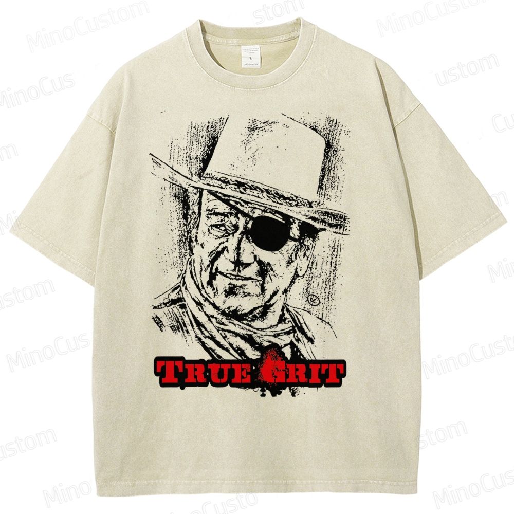 True Grit Tribute Classic  Washed T-Shirt 