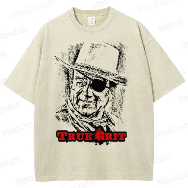 True Grit Tribute Classic  Washed T-Shirt 
