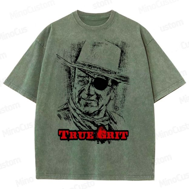 True Grit Tribute Classic  Washed T-Shirt 