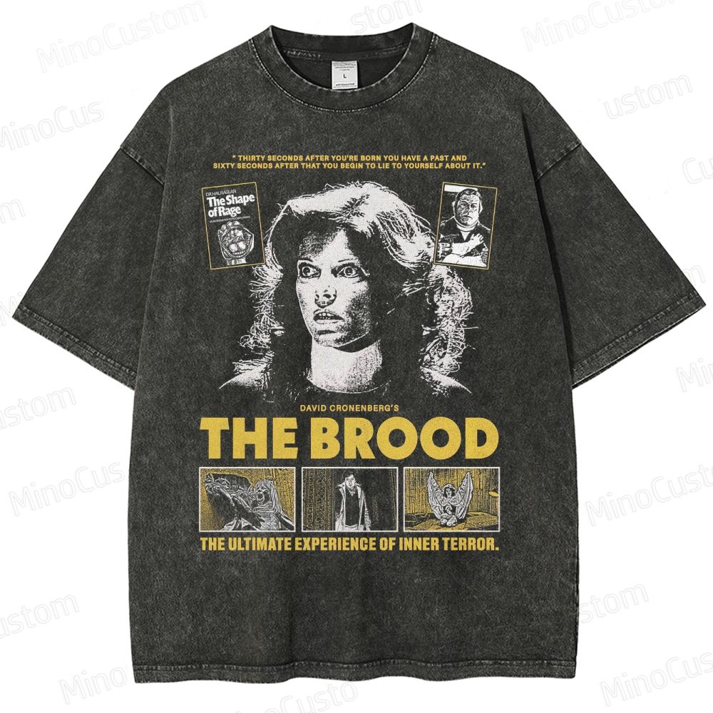 The Brood” Vintage Horror Movie Washed T-Shirt