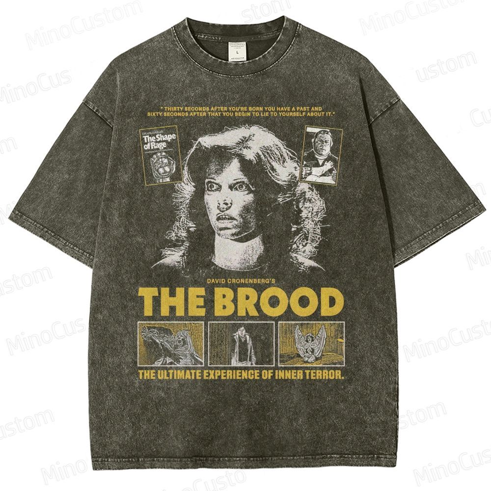 The Brood” Vintage Horror Movie Washed T-Shirt