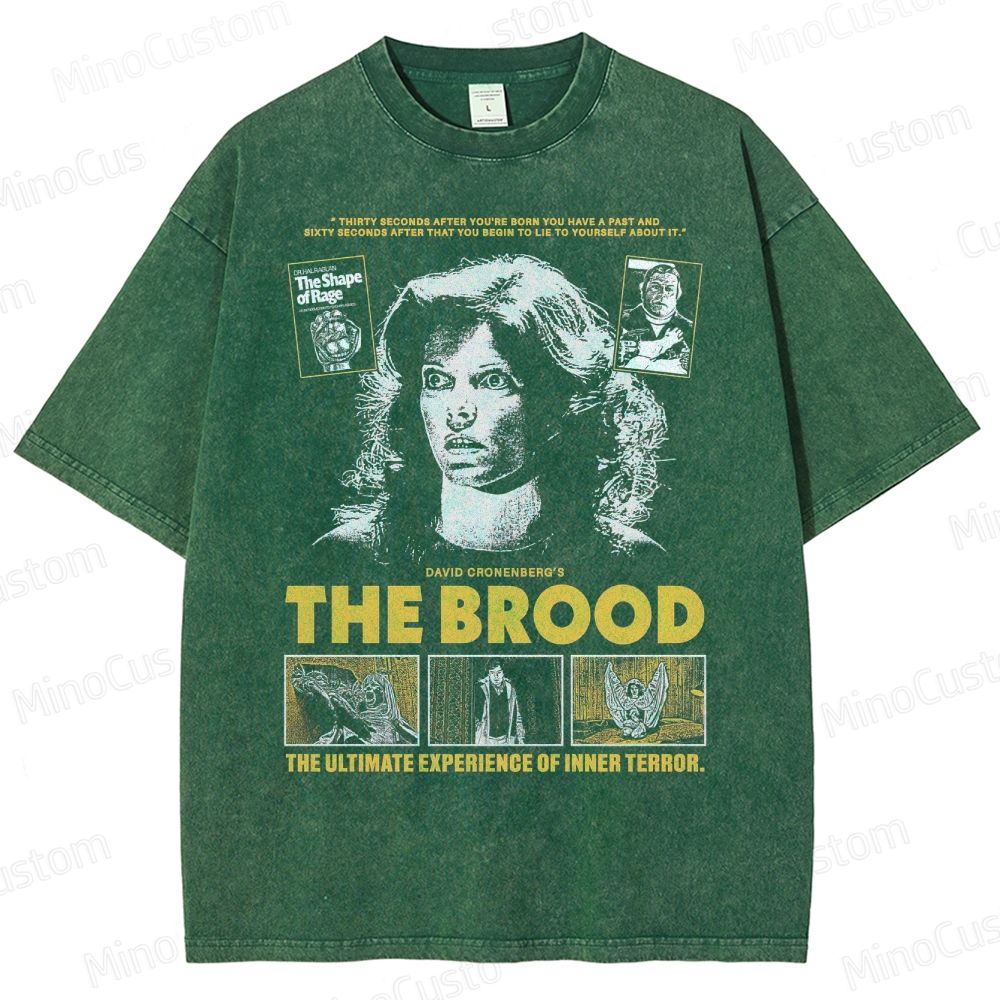 The Brood” Vintage Horror Movie Washed T-Shirt