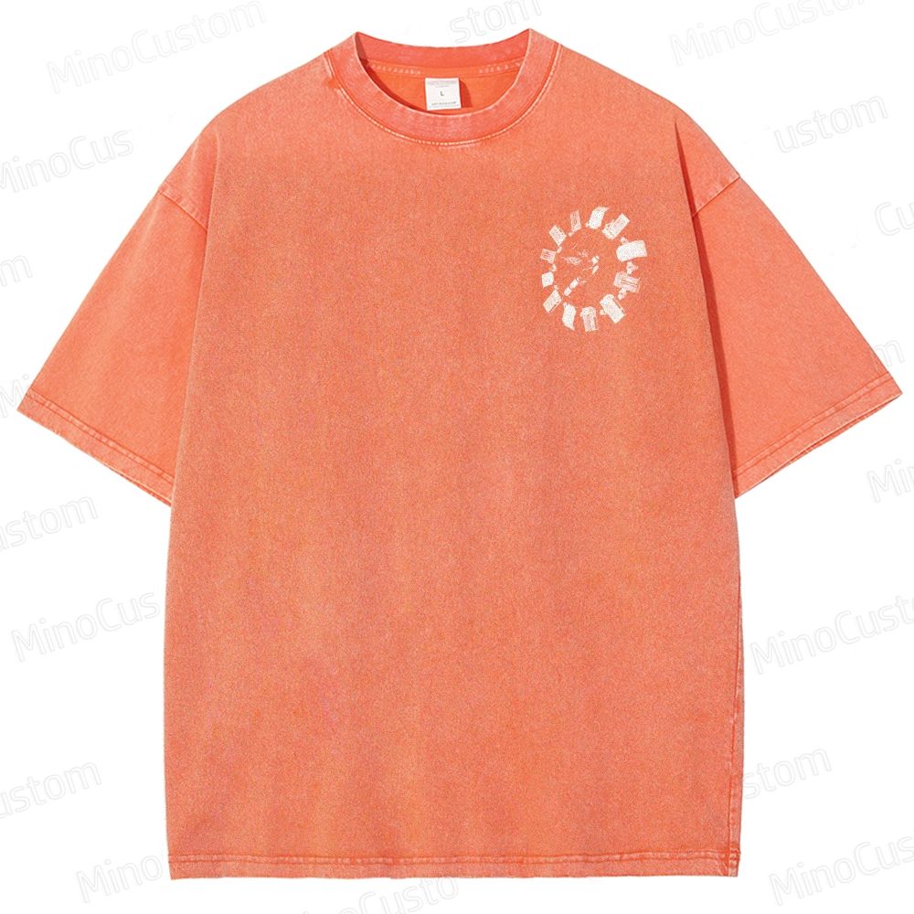 Interstellar Sci-Fi Quote Collage Washed T-Shirt 