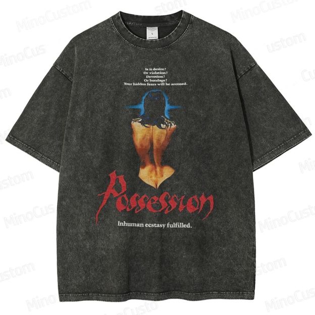 Inhuman ecstasy fulfilled - Possession Washed T-Shirt