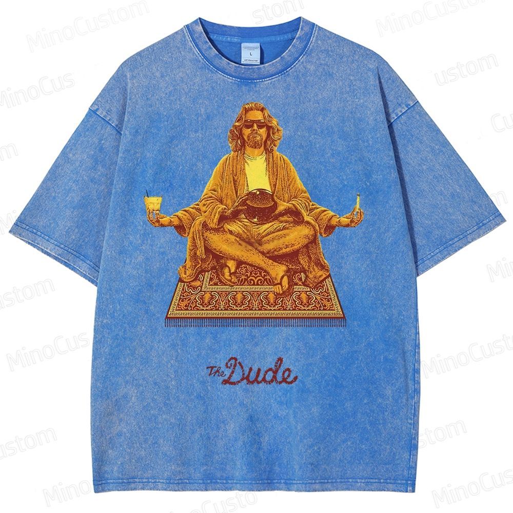 The Dude Big Lebowski Washed T-Shirt