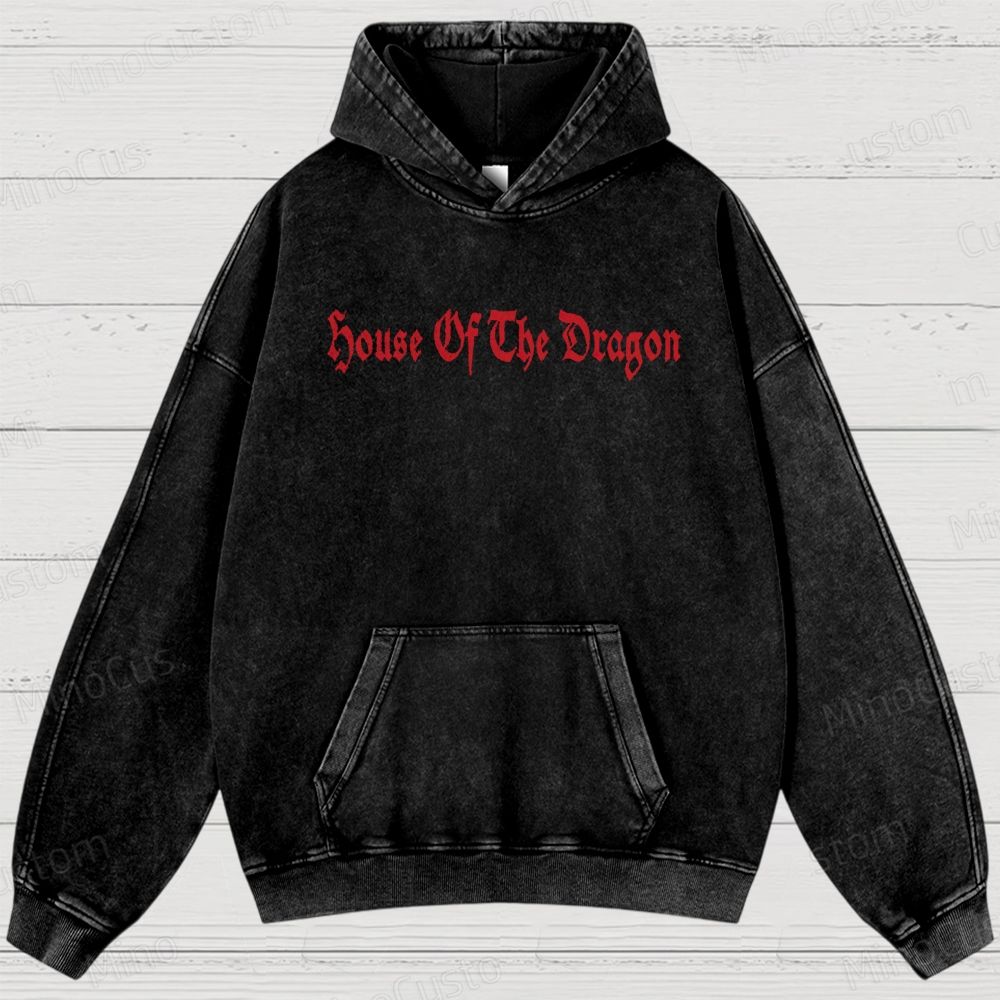 House of the Dragon Vintage Washed Hoodie