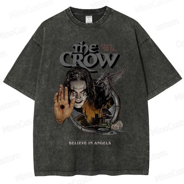 The Crow Vintage Washed Movie T - Shirt