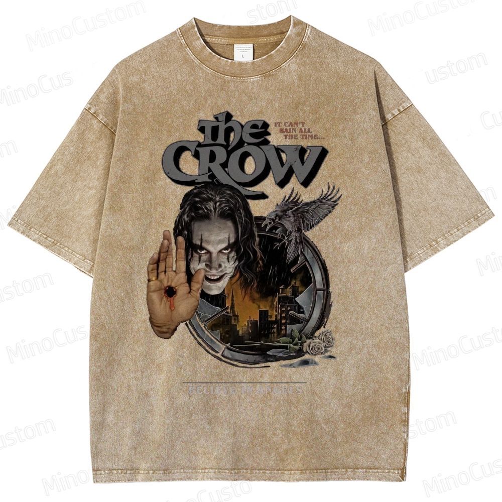 The Crow Vintage Washed Movie T - Shirt