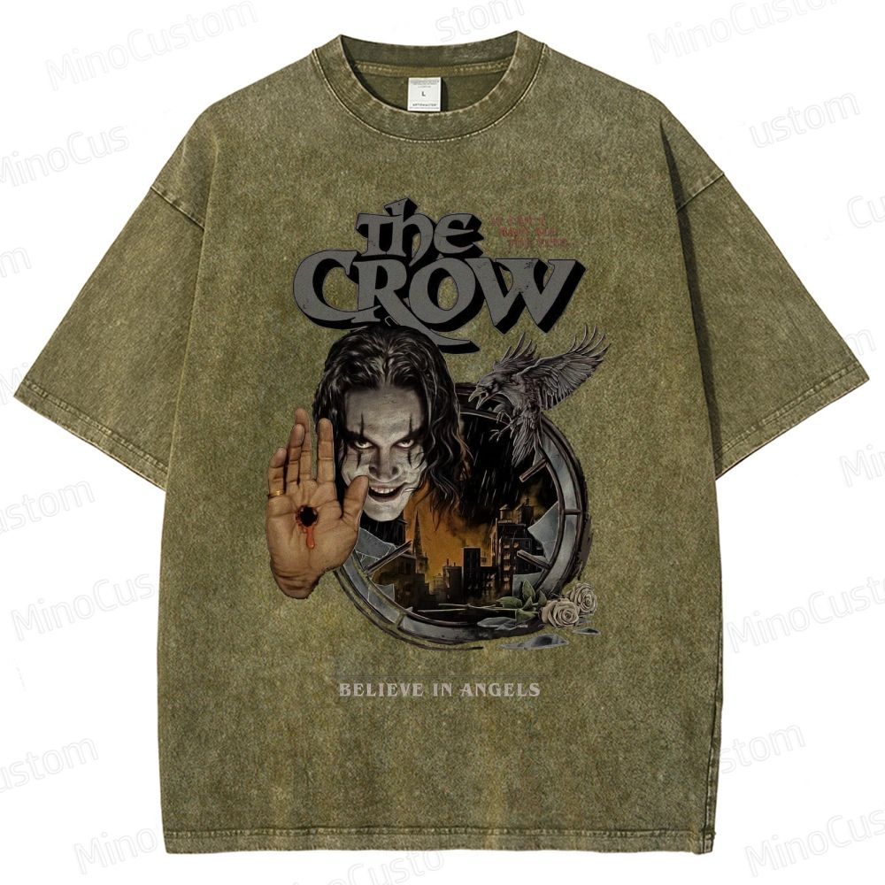 The Crow Vintage Washed Movie T - Shirt