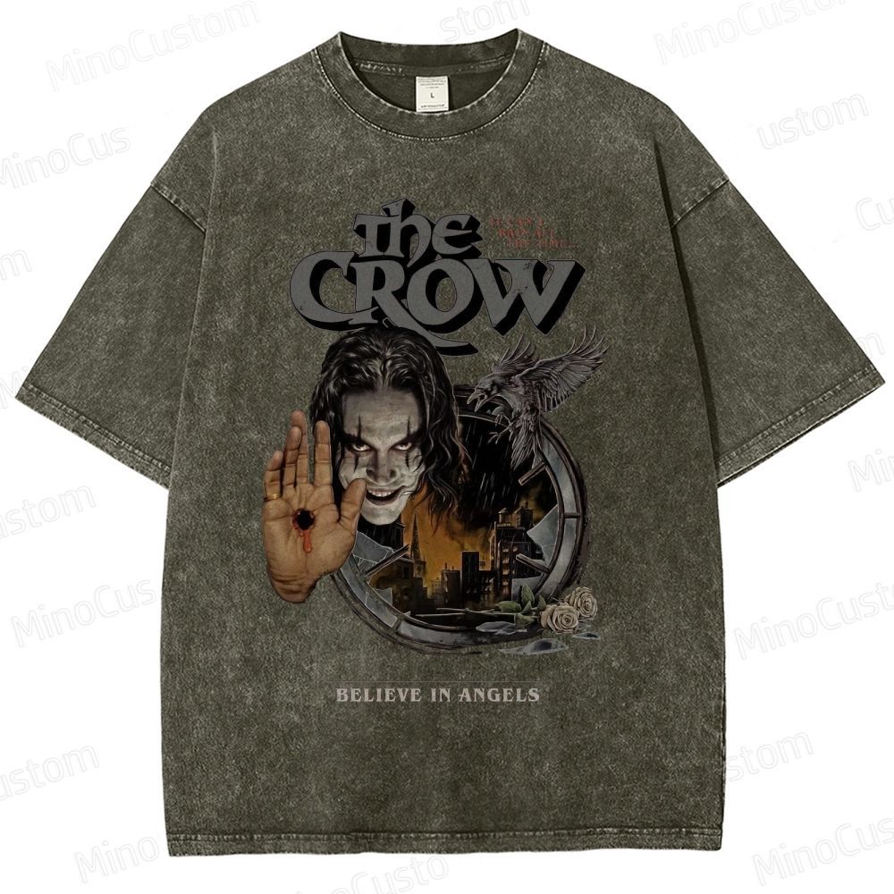 The Crow Vintage Washed Movie T - Shirt