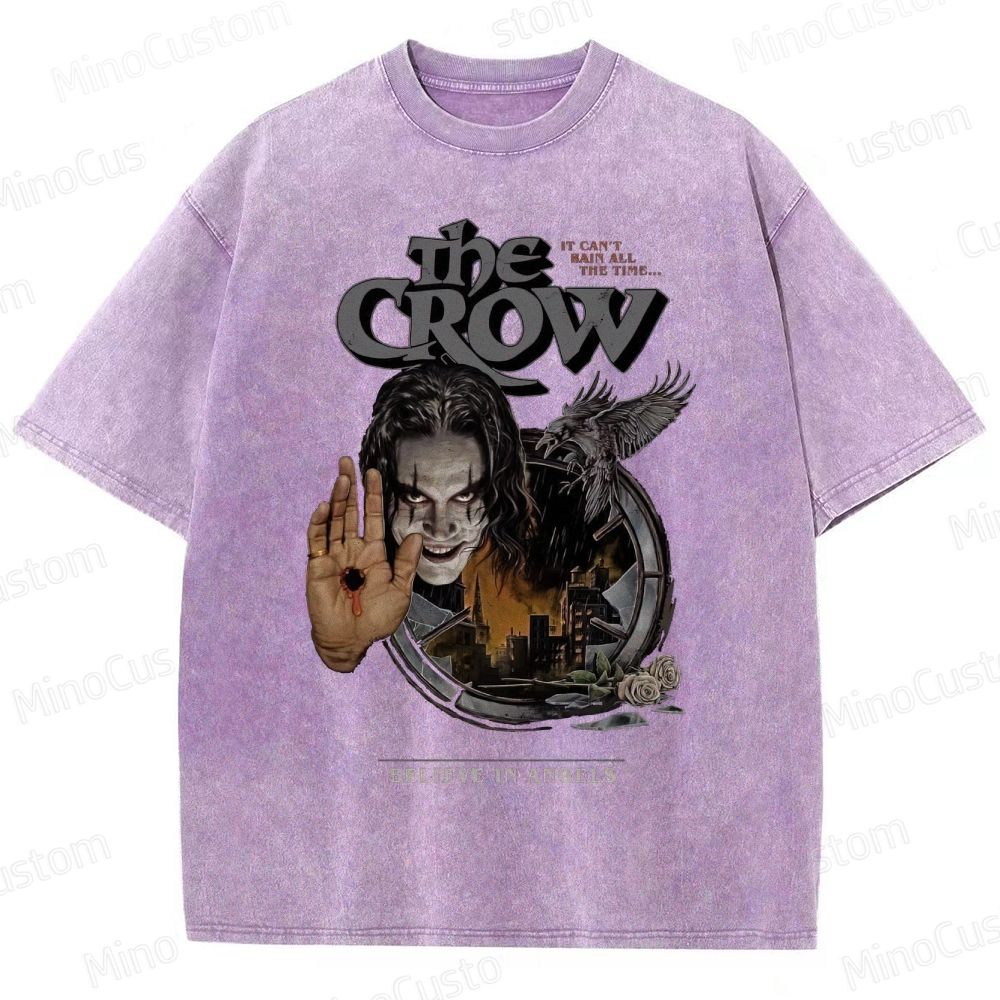 The Crow Vintage Washed Movie T - Shirt