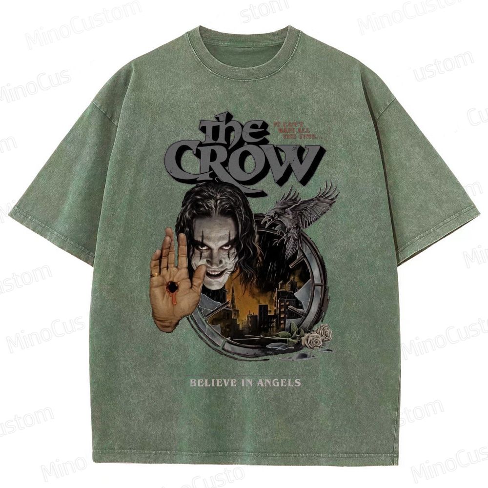 The Crow Vintage Washed Movie T - Shirt