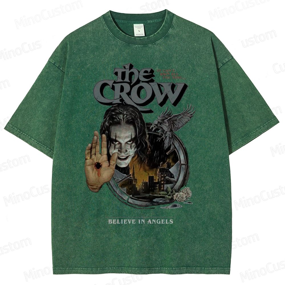 The Crow Vintage Washed Movie T - Shirt