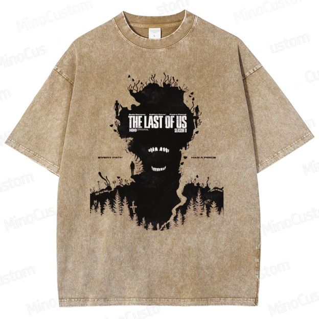 The Last of Us Vintage Washed T - Shirt