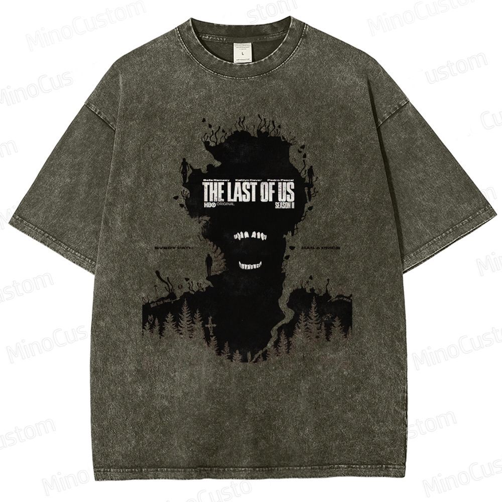 The Last of Us Vintage Washed T - Shirt