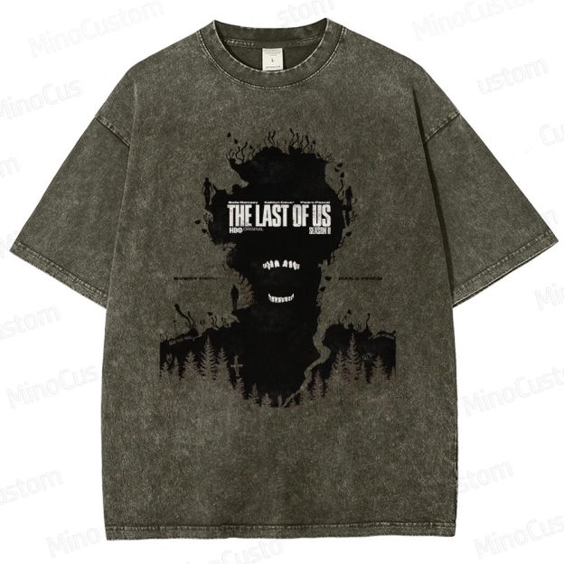 The Last of Us Vintage Washed T - Shirt