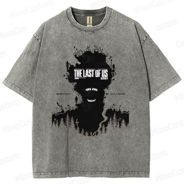 The Last of Us Vintage Washed T - Shirt